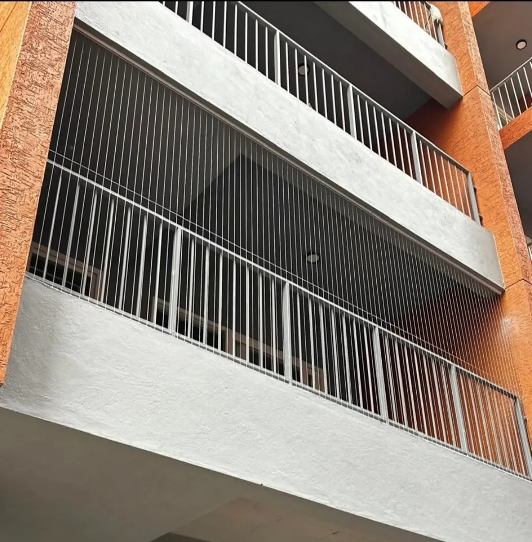 SS316 marine cable installation on residential balcony in Bangalore