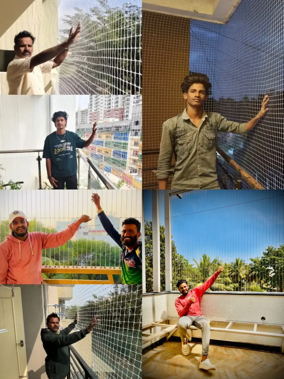 Shrishti Enterprises certified technical fitment team on site